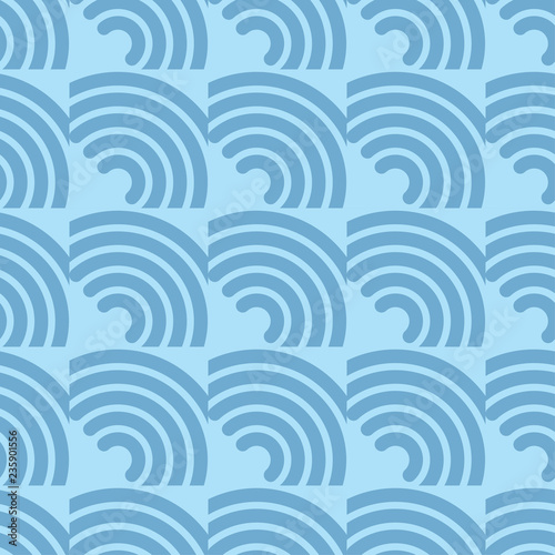 Trendy seamless pattern designs. Vector geometric background. Bright colors and simple shapes. Mosaic texture. Can be used for wallpaper, textile, invitation card, wrapping, web page background.