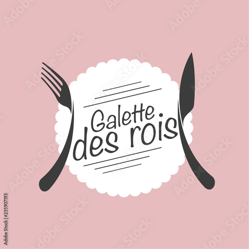 Obraz na plátně galette des rois