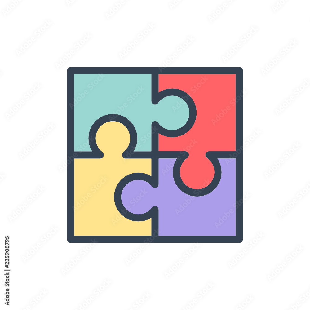 logic icon vector with fill outline style logic icon vector with fill outline style