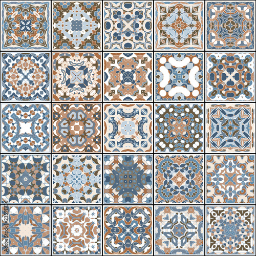 Collection of ceramic tiles
