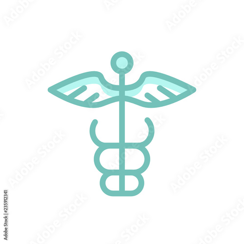 medical icon vector with shadow style