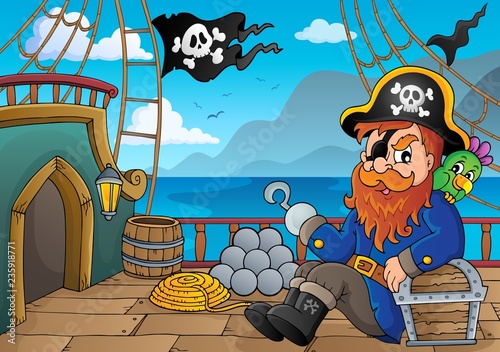 Pirate ship deck thematics 1