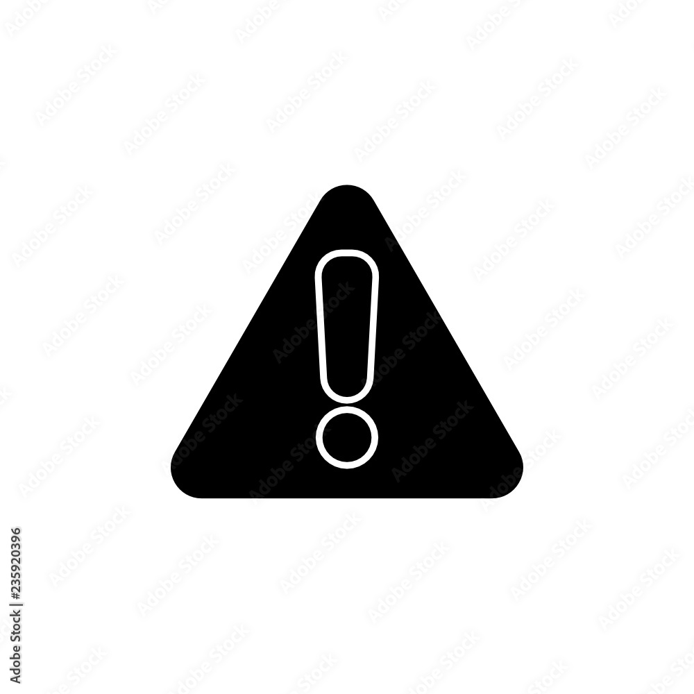 dangerous icon vector glyph style dangerous icon vector glyph style