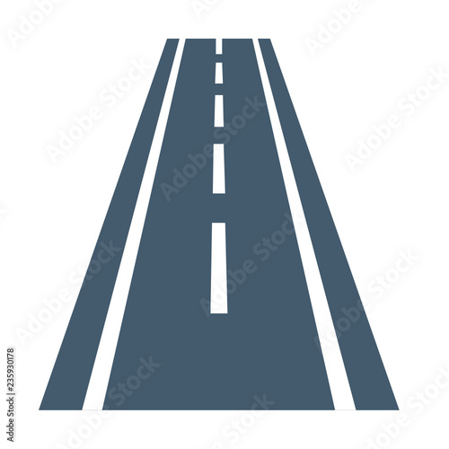road Vector illustration background