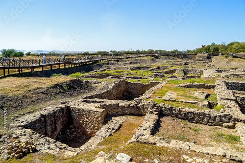 Archaeological museum city of Tanais in Russia