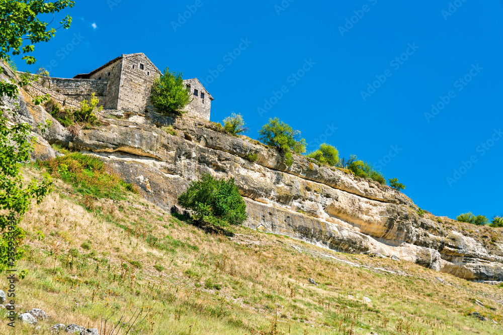 Chufut-Kale, a ruined medieval city-fortress in the Crimean Mountains