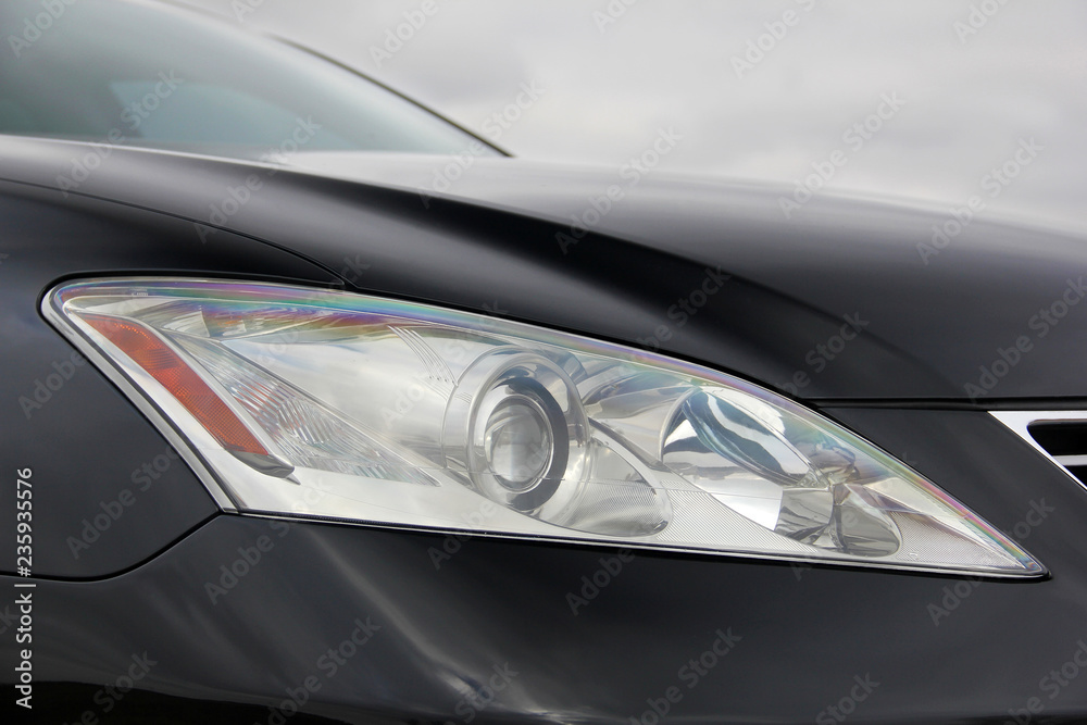Car headlights. Luxury Headlights