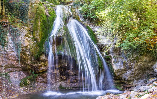 Djur-djur waterfall is located on the Ulu-Uzen river in the Crimea