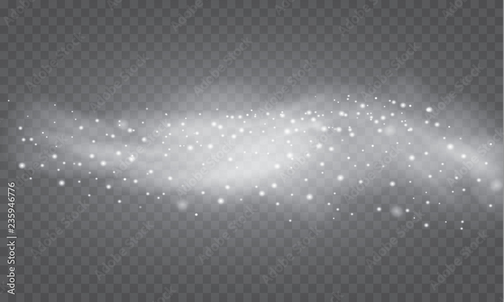 Snow and wind on a transparent background. White gradient decorative element.vector illustration. winter and snow with fog. wind and fog. Snow and wind on a transparent background. White gradient decorative element.vector illustration. winter and snow with fog. wind and fog.