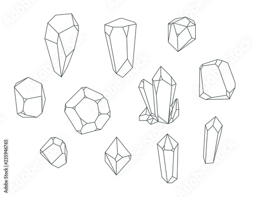 Crystal shapes