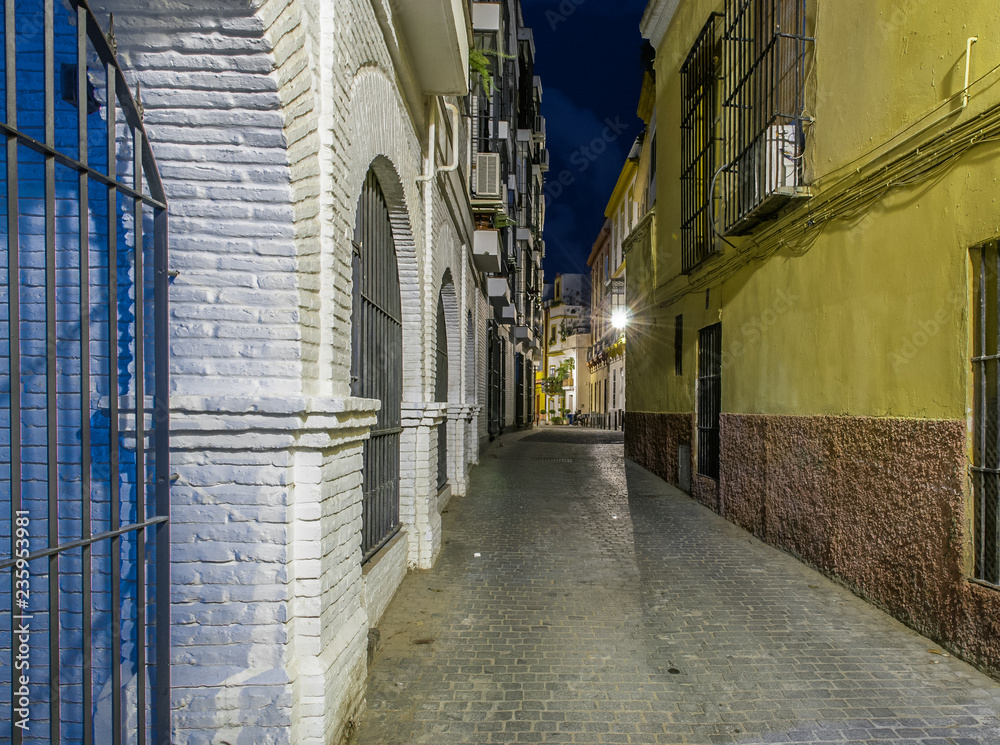 narrow street in old town narrow street in old town