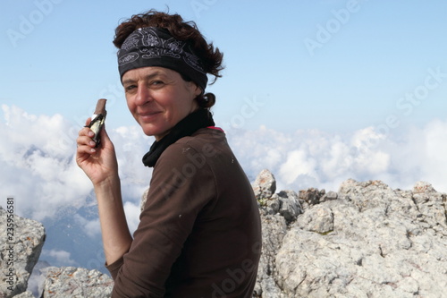 Gipfelbesteigung