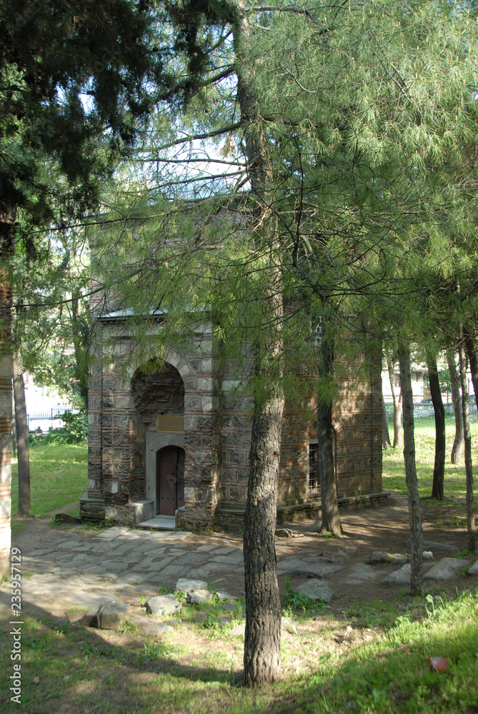 Bursa, Turkey, 01 May 2012: Muradiye complex, Tomb of Humma Sultan