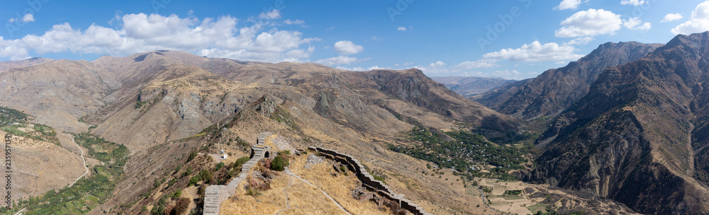 Panorama de la forteresse de Smbataberd, Arménie