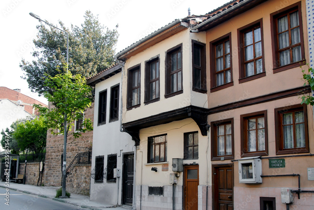 Bursa, Turkey, 01 May 2012: Historic Building at Muradiye