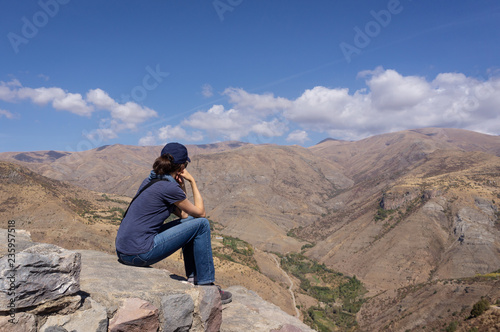 Randonnée en Arménie : forteresse de Smbataberd