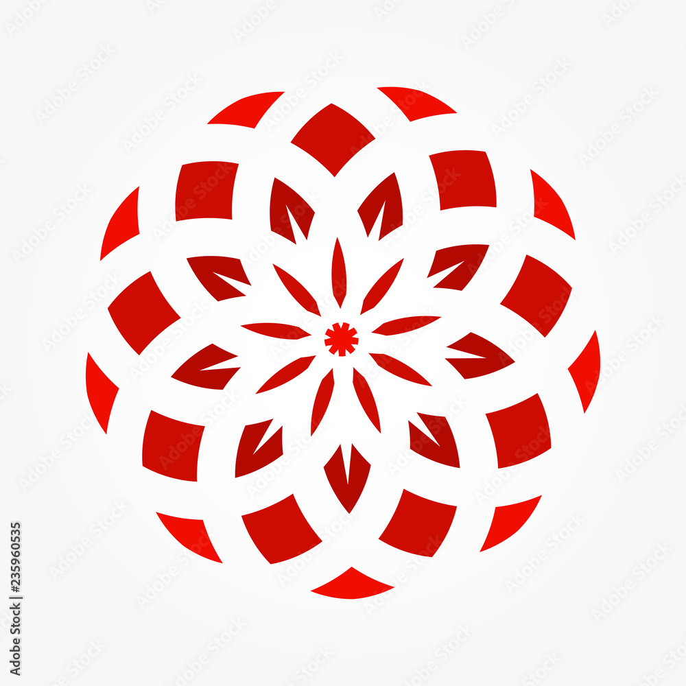 Obraz premium Abstract_circular_0028