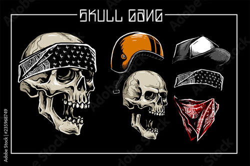 skull gangster lifestyle