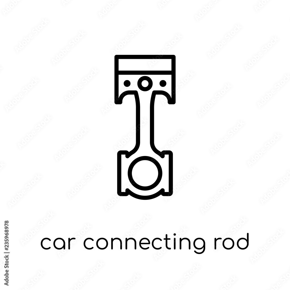 car connecting rod icon from Car parts collection. car connecting rod icon from Car parts collection.