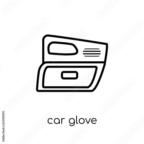 car glove compartment icon from Car parts collection.