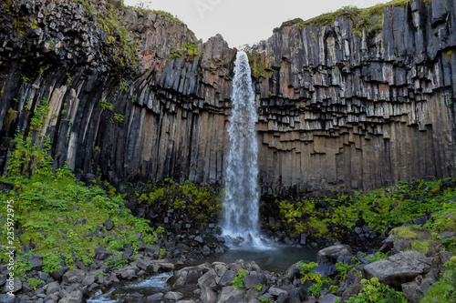 Iceland waterfall