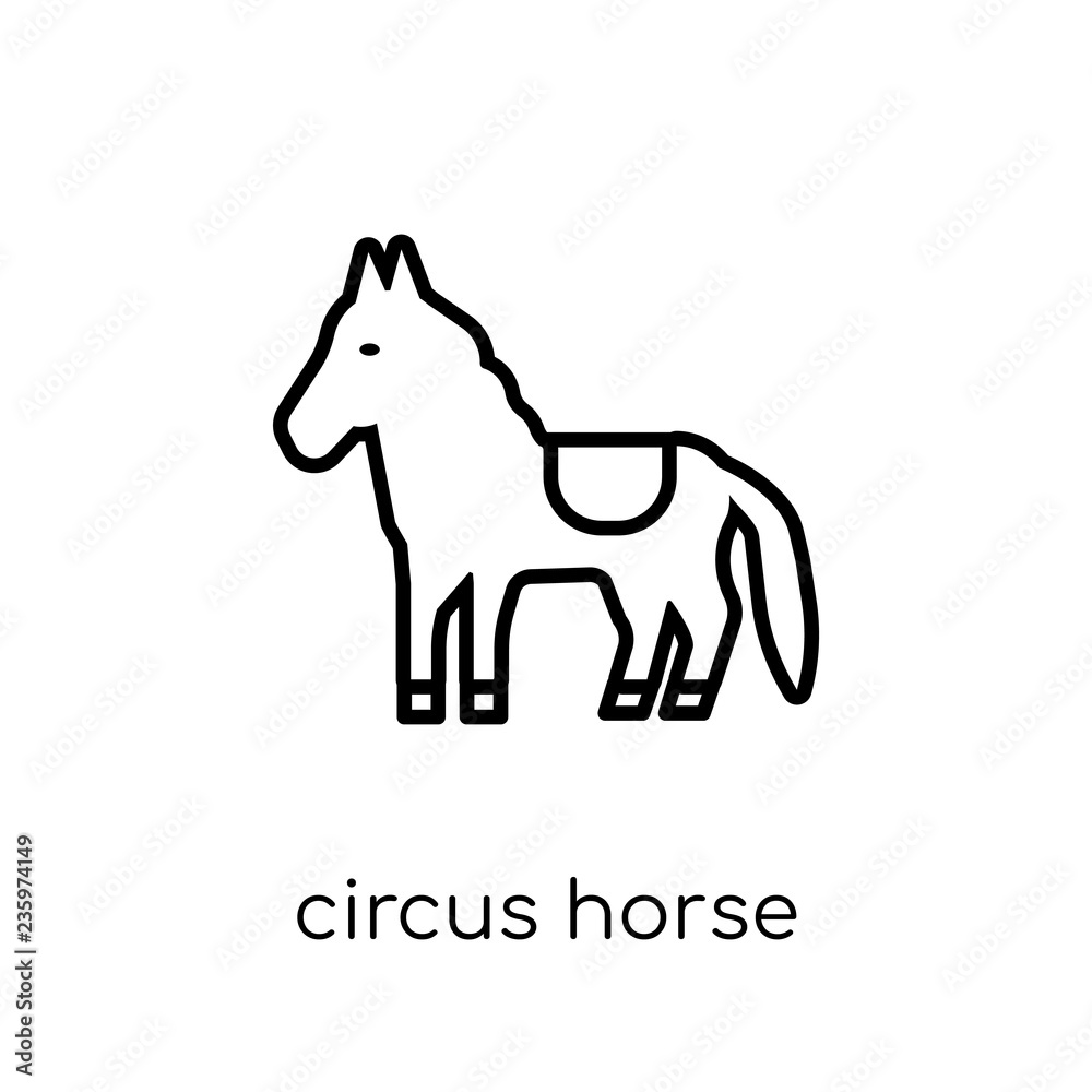 Circus Horse icon from Circus collection.