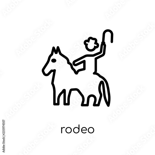 rodeo icon from Circus collection.