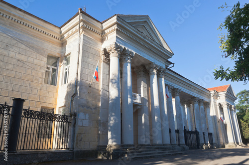 Children's Specialized Clinical Sanatorium Smena in the resort town of Evpatoria, Crimea, Russia photo