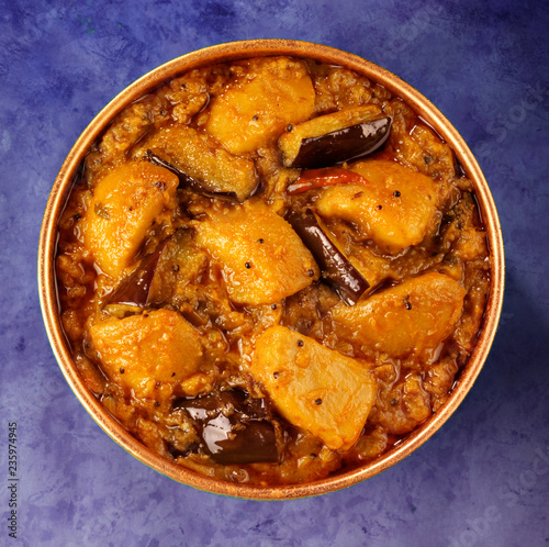 ALOO BAIGAN CURRY photo