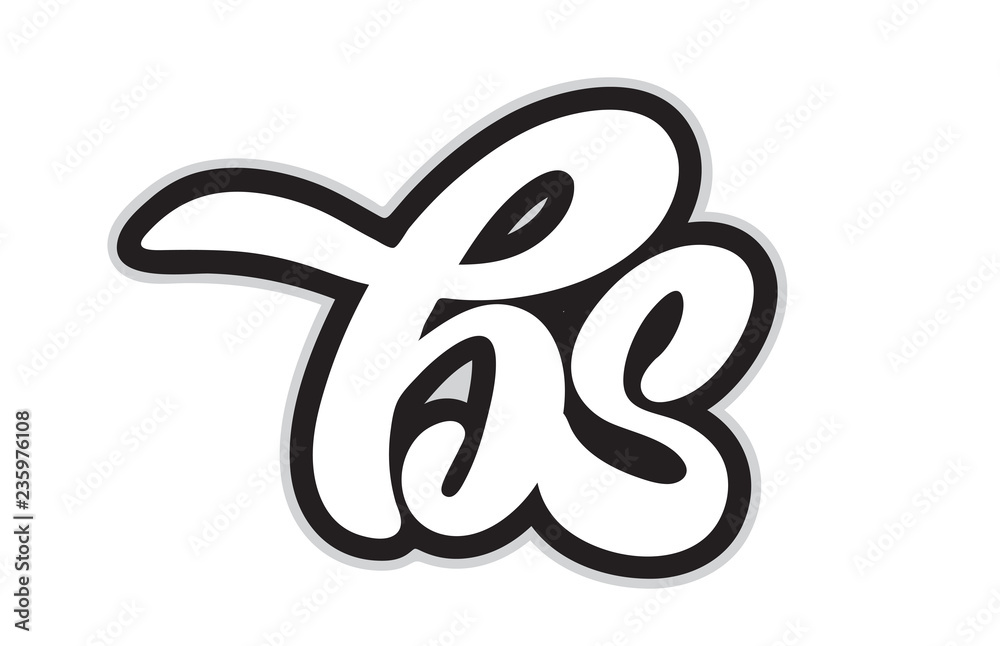 bs b s black and white alphabet letter logo combination icon design bs b s black and white alphabet letter logo combination icon design