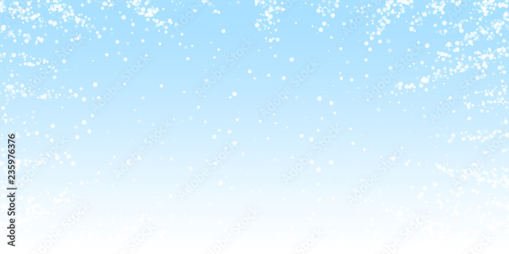 Amazing falling snow Christmas background. Subtle Amazing falling snow Christmas background. Subtle
