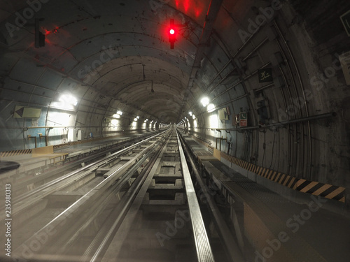 subway railway tunnel