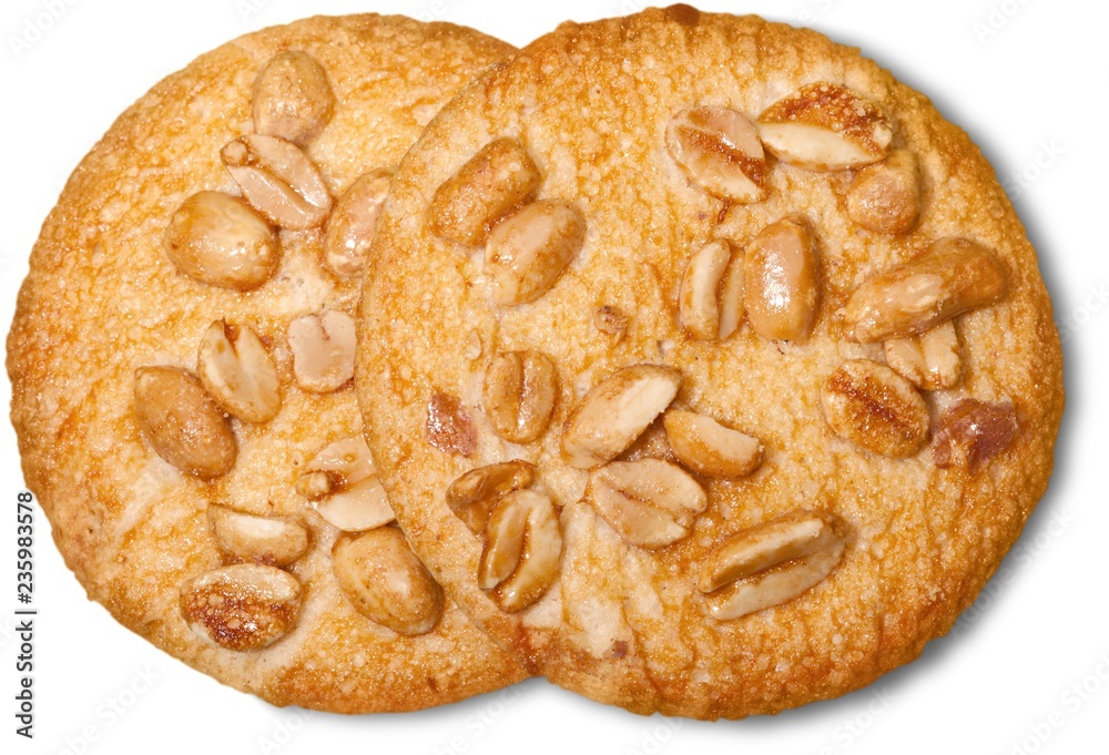 Peanut topped cookies Peanut topped cookies