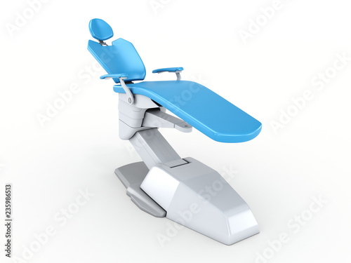 3D rendering modern dental chair