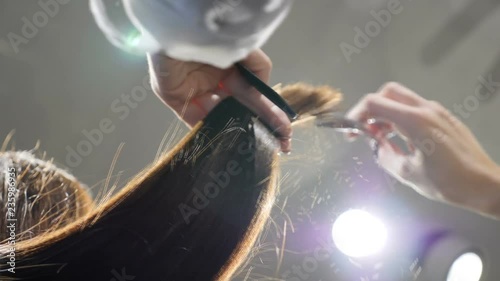 hair salon girl haircuts