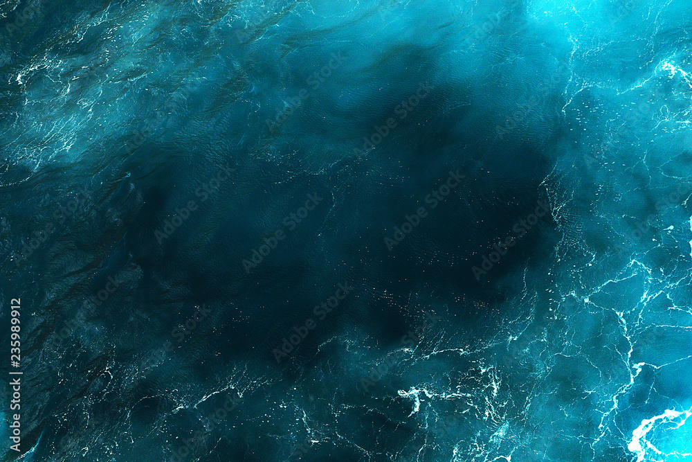 blue waters texture - obrazy, fototapety, plakaty 