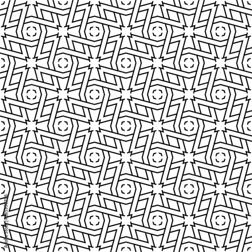The abstract infinite intertwining pattern.