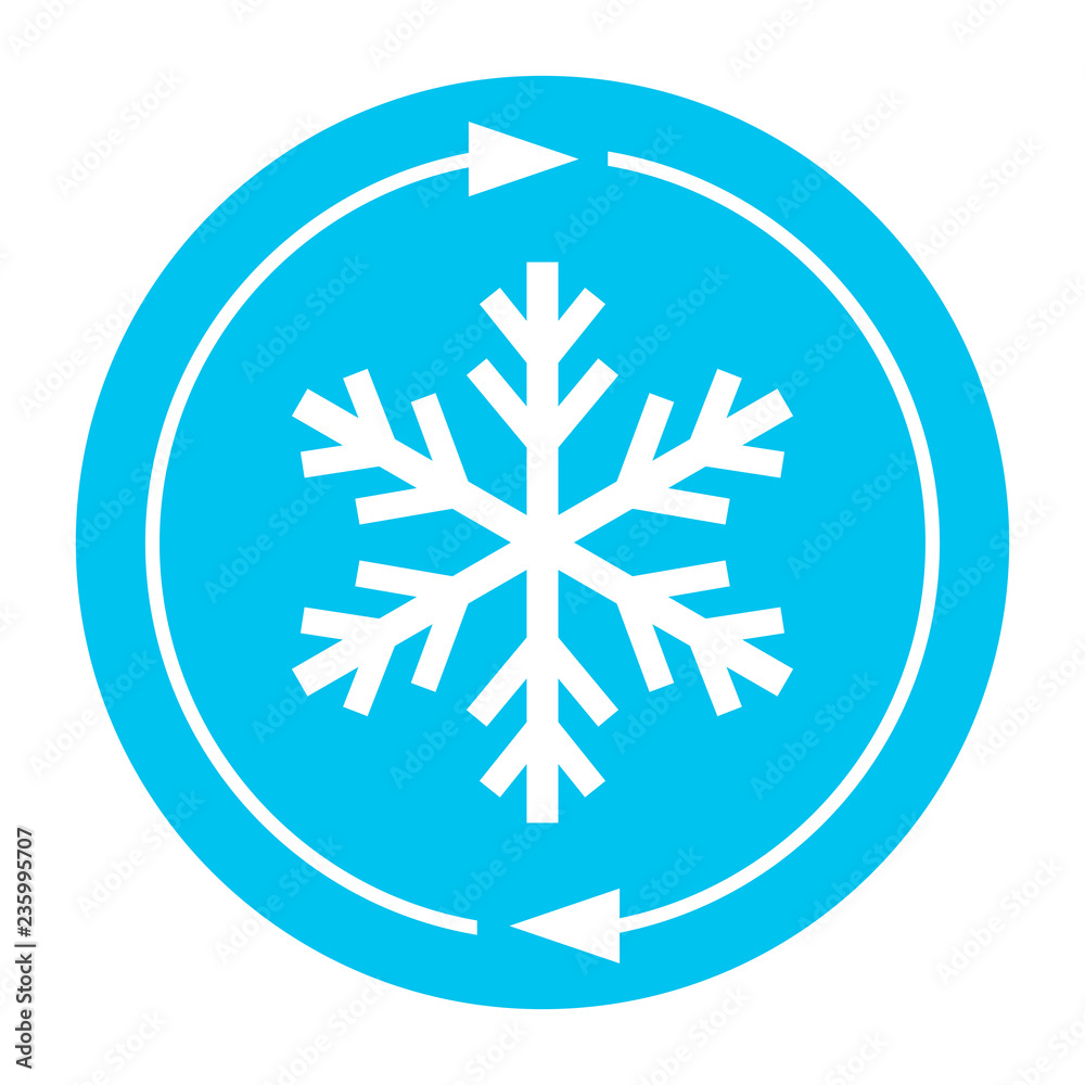 Cold vector icon Cold vector icon