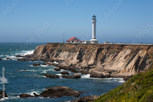 lighthouse on the coast