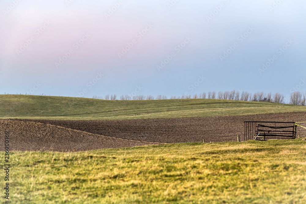 Scandinavian landscape in Scane County