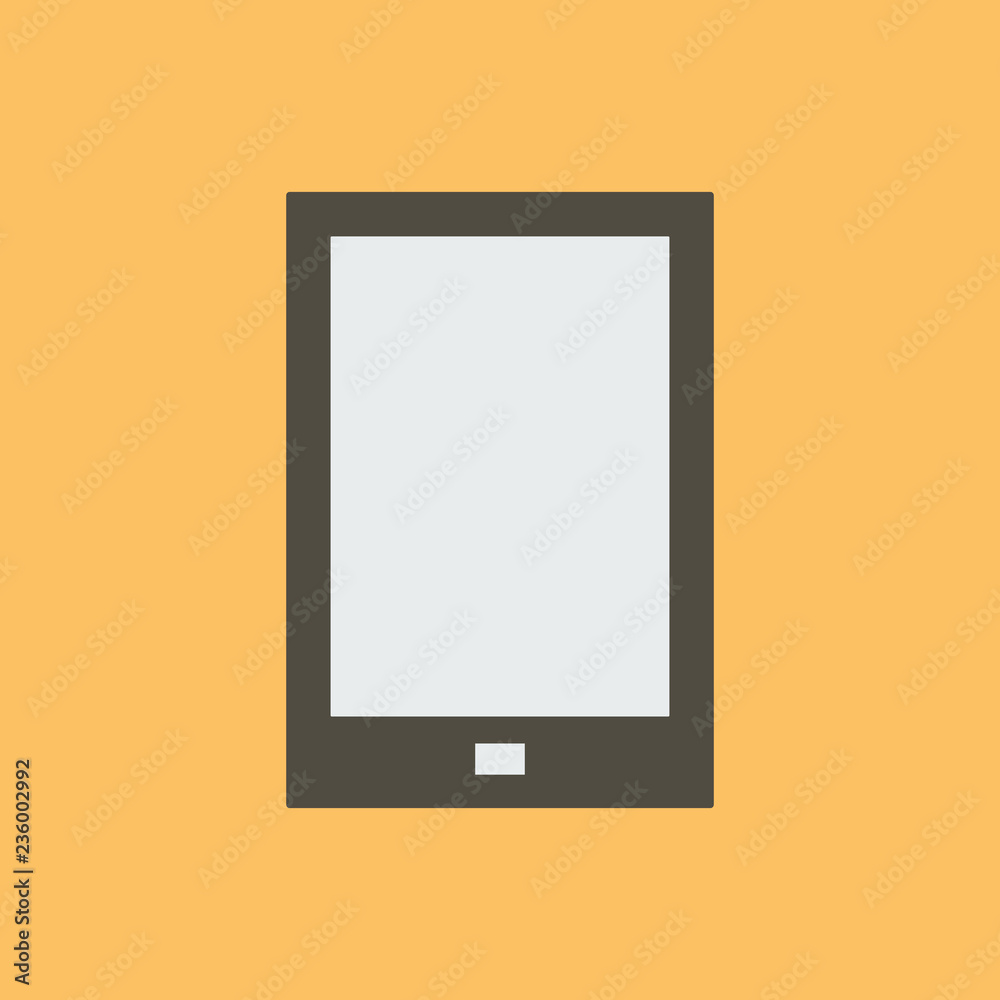 Silhouette icon tablet Silhouette icon tablet