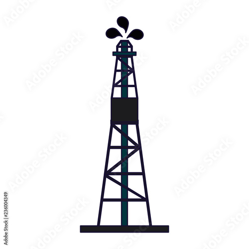 Oil extraction plataform