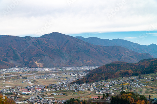 長野県姨捨インターからの眺望 © gtlv