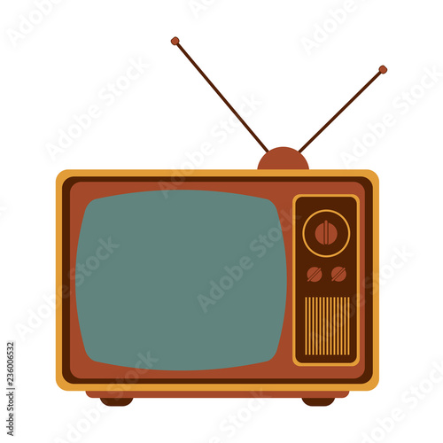 old vintage television