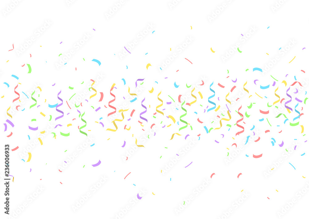 Colorful confetti background Colorful confetti background