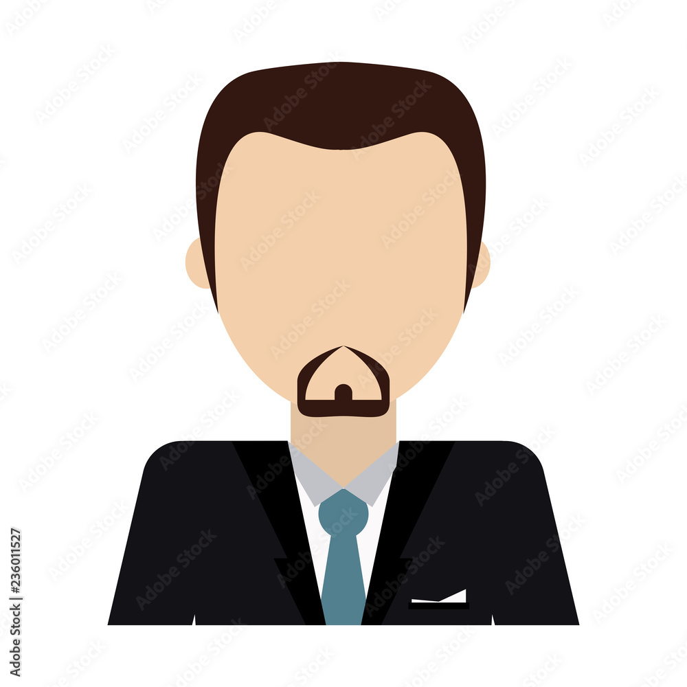 Businessman faceless avatar Businessman faceless avatar
