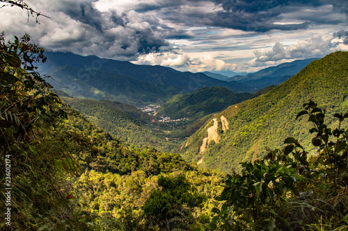 Vista del parco nazionale Podocarpus, Ecuador photo