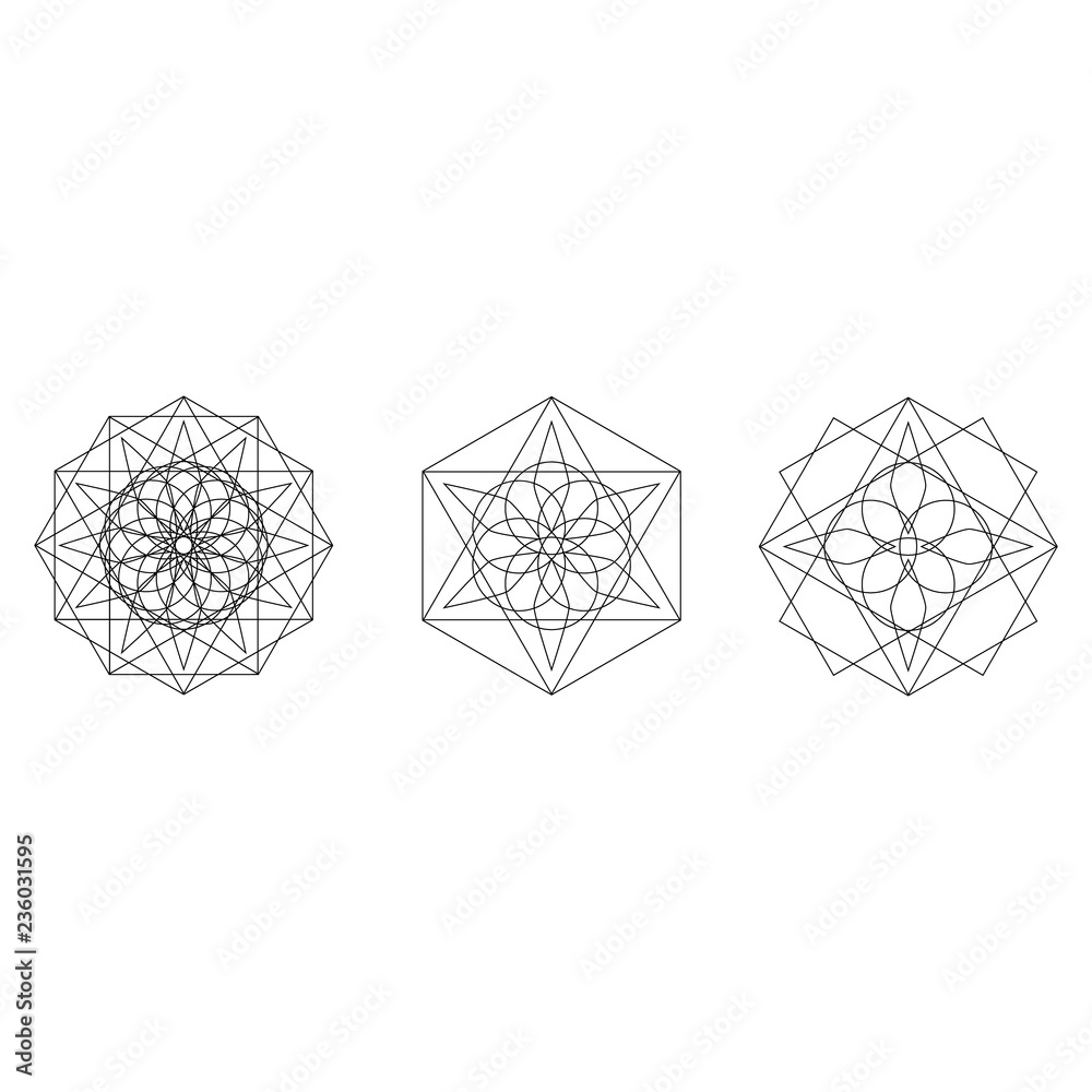 Holiday patterns of stars and flowers for gifts ground
