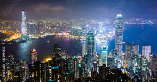 Wallpaper Mural Hong Kong city Torontodigital.ca