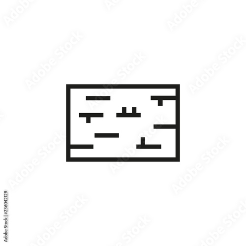 Wailing wall line icons. Holocaust, Shoah, Jerusalem. Israel concept. Vector illustration can be used for topics like landmarks, world war memorials, travel